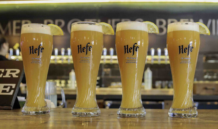 hefeweizen, cervejas de trigo não filtradas
