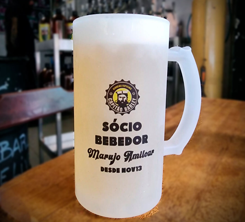 caneca do Sócio Bebedor do Capitão Barley